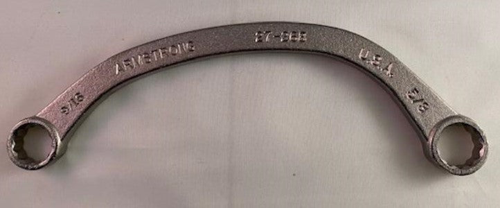 ARMSTRONG 27-268 9/16″ x 5/8″ Obstruction Half Moon Wrench USA Fashion