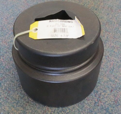 Armstrong 24-156 4-7/8″ 6Pt 2-1/2″ Drive Impact Socket USA #22 Sale