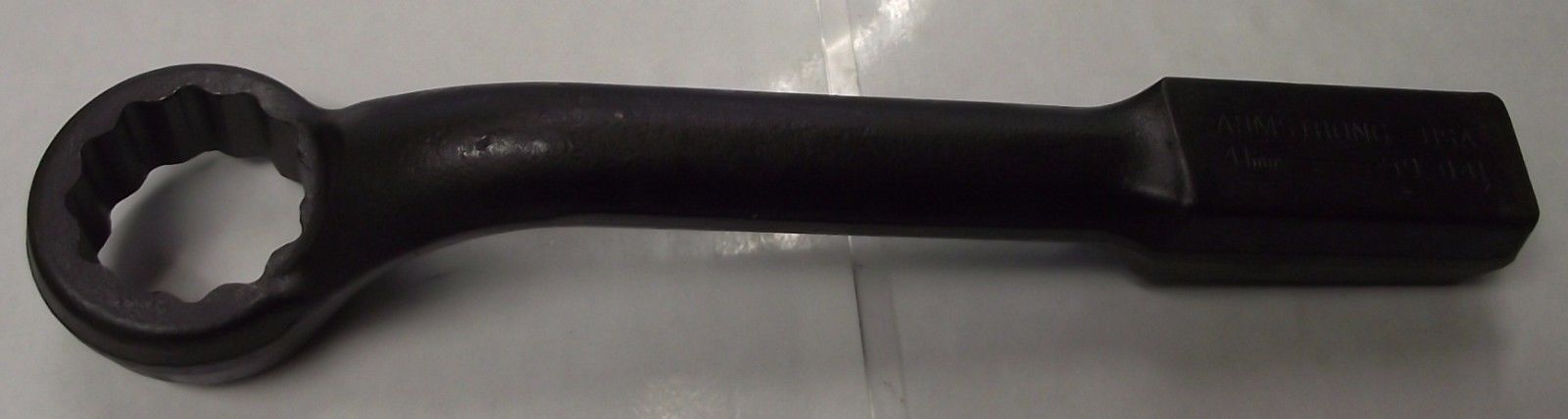 Armstrong 59-041 41mm Black Oxide 12 Point 45 Degree Offset Striking Wrench USA Online Sale