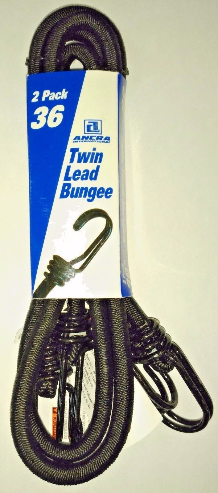 Ancra 95739 Twin Lead Bungee Cords, Black 2-Pack 36-Inch Hot on Sale