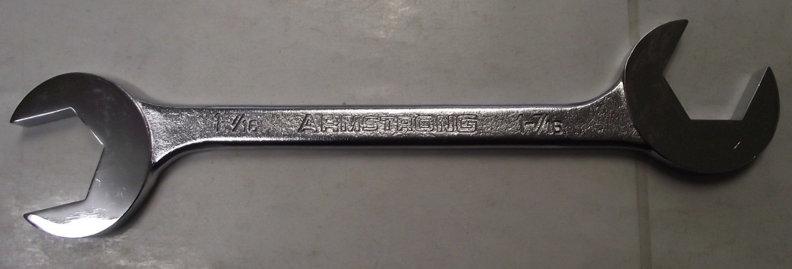 Armstrong 27-846 1-7/16″ Open End Satin 15° & 60° Angle Wrench USA Online now
