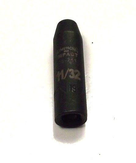 Armstrong 19-711 11/32″ 3/8″ Drive Deep Impact Socket 6pt. USA Online