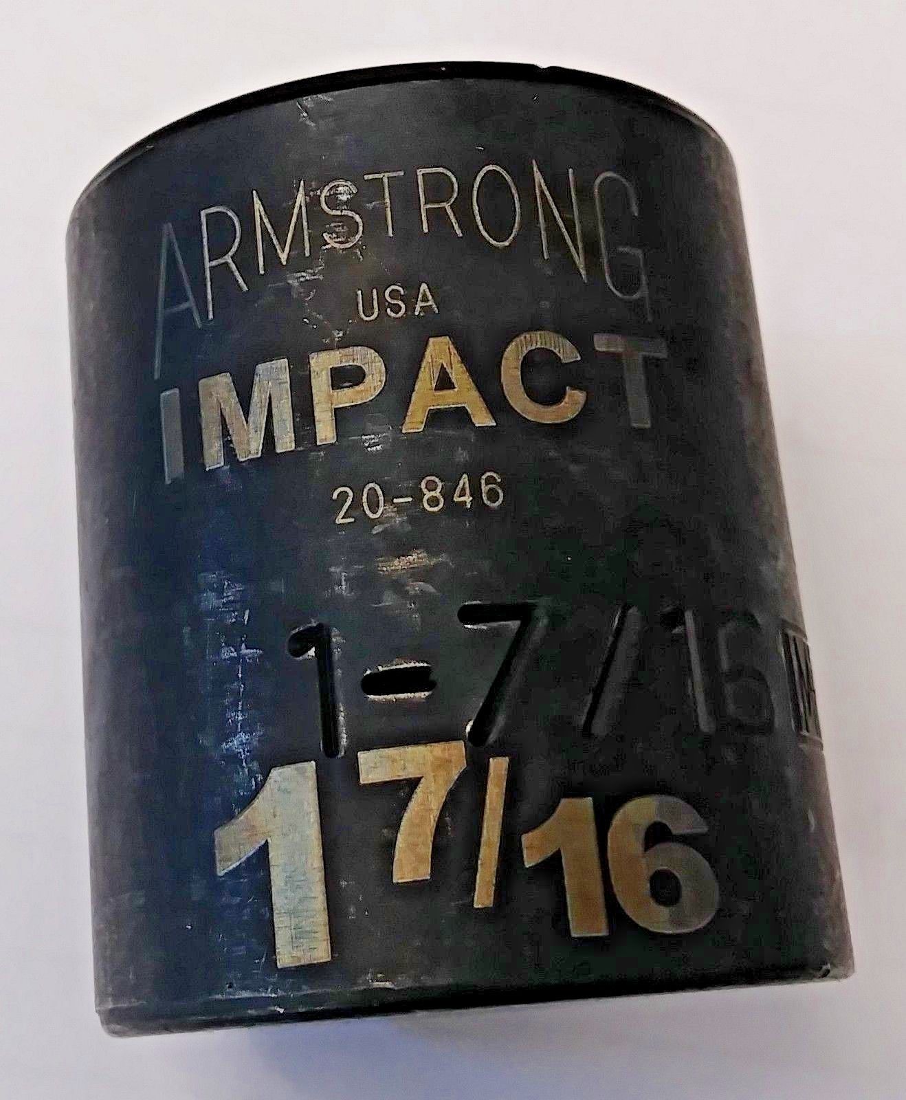 Armstrong 20-846 1/2″ Drive 12 Point Impact Socket 1-7/16″ USA Online Hot Sale