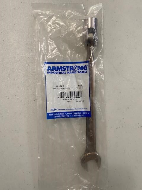 Armstrong 25-520 12-Point Flex Head Open End Combination Wrench, 5/8 in. USA Online now