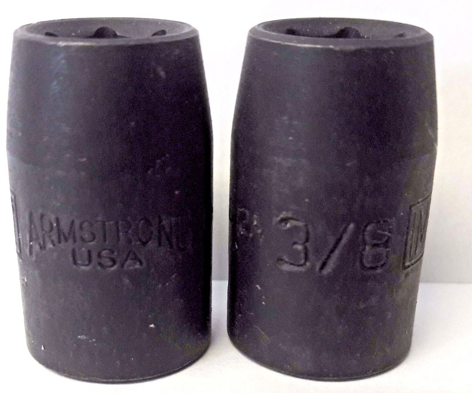Armstrong 19-612A 3/8″ 3/8″ Drive Impact Socket 6pt. USA 2PCS Hot on Sale