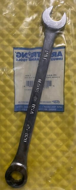Armstrong 25-820 5/8″ 12 Point Full Polish Combination Ratcheting Wrench USA Fashion