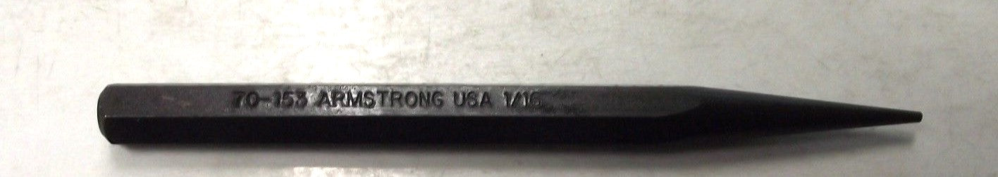 Armstrong 70-153 Starting Punch 1/16″ x 5/16″ x 4-1/2″ USA Online