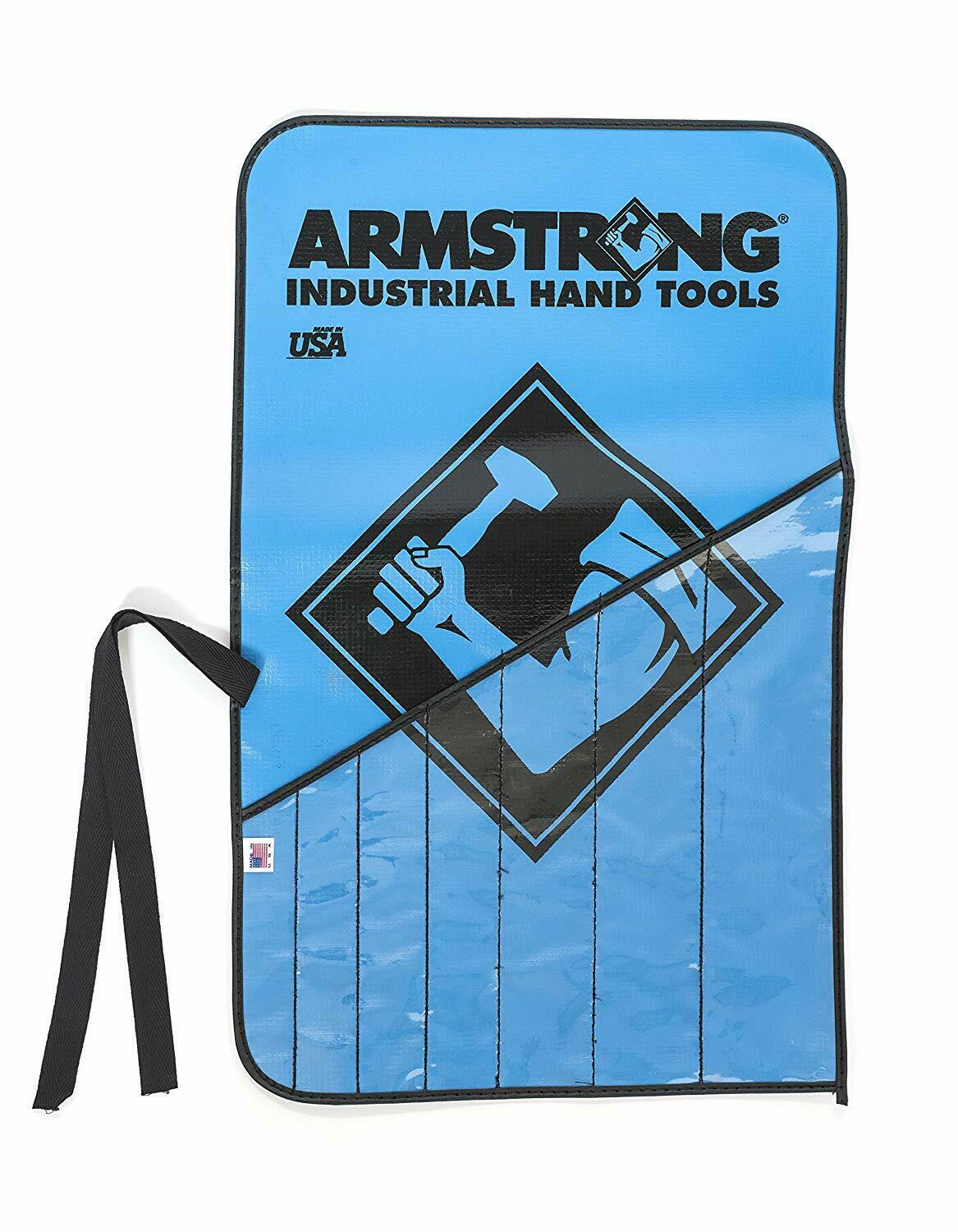 Armstrong 29-428 21″ x 13-1/4″ 7 Pocket Vinyl Tool Roll Pouch (No Tools) USA Online Hot Sale