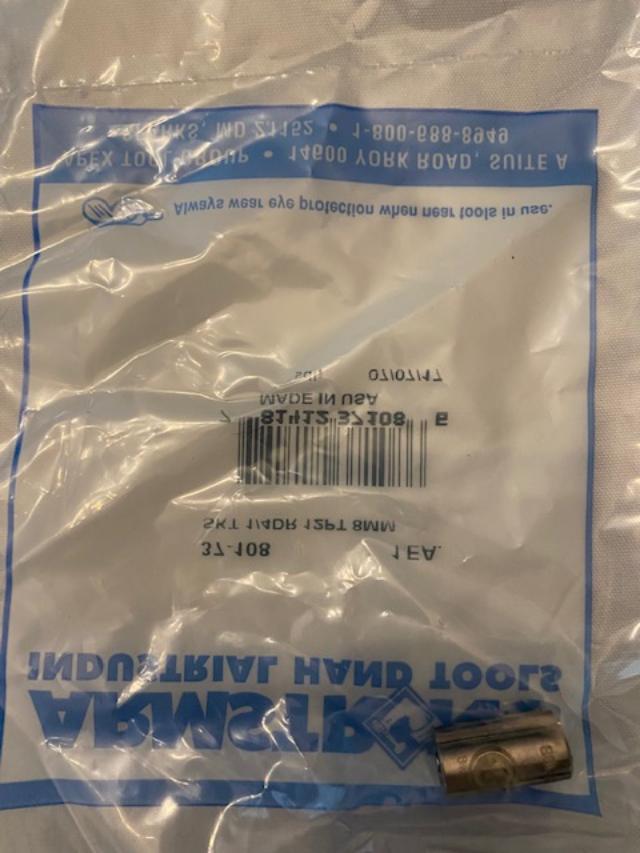 Armstrong 37-108 8mm 1/4″ Drive Socket 12pt. USA Supply