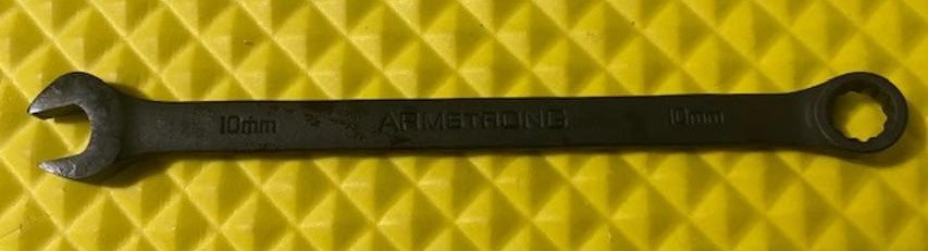 Armstrong 56-210 10mm Long Length Open End Combination Wrench 12pt. USA Sale