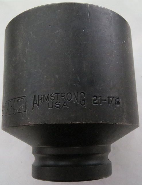 Armstrong 21-176 2-3/8″ 3/4″ Drive 12PT Impact Socket USA Fashion