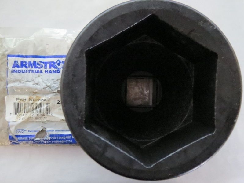 Armstrong 22-096 3″ 6 PT 1″ Drive Impact Socket USA Online