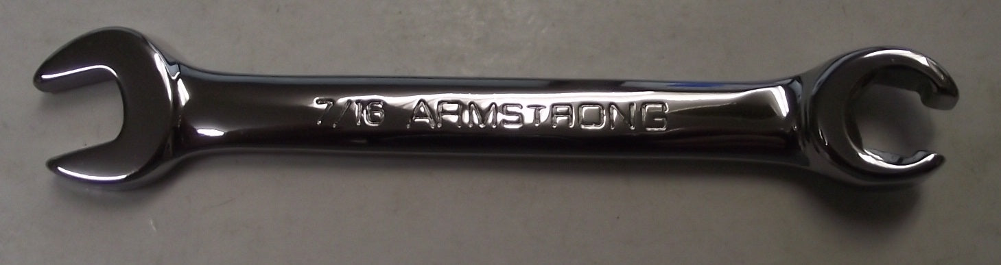 Armstrong 28-214 7/16″ Full Polish Combination Flare Nut Wrench USA Fashion