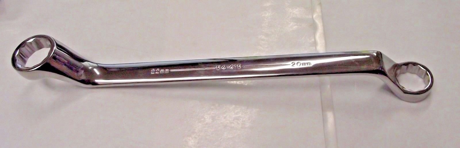 Armstrong 54-415 12 Pt 20mm x 22mm Full Polish 45 Degree Offset Box Wrench USA Online Hot Sale