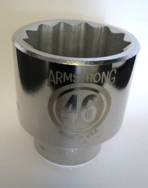 Armstrong 40-146 46mm 3/4″ Drive 12 Point Socket USA Online Hot Sale