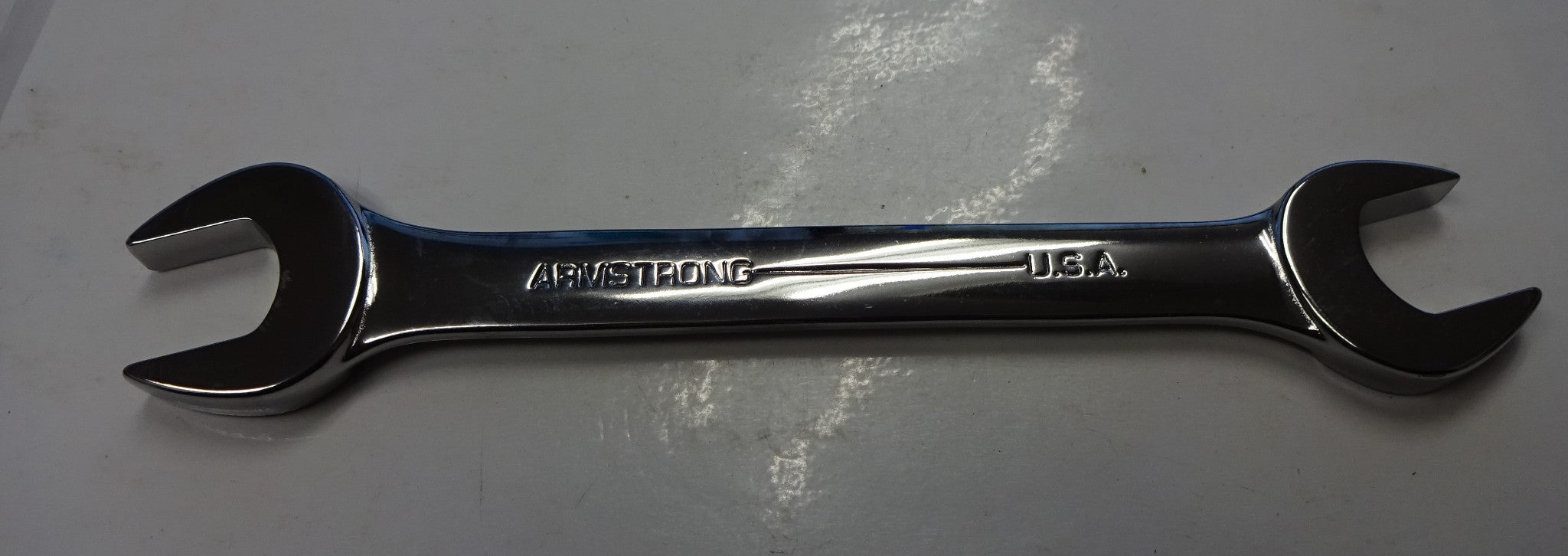 Armstrong 53-096 18 x 19mm Open End Wrench Full Polish USA Discount