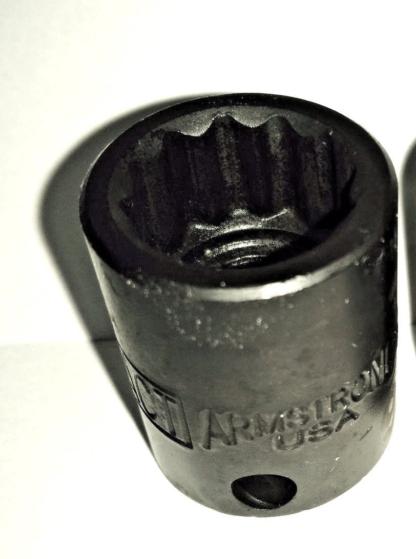 Armstrong 19-818 3/8″ Drive 9/16″ Impact Socket 12 Point USA Online Hot Sale