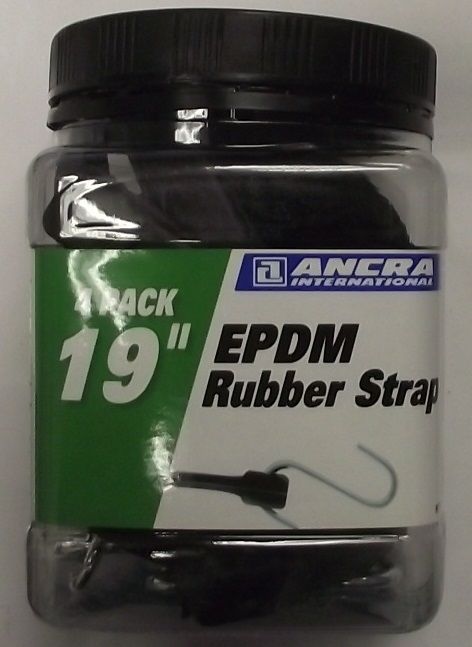 Ancra 95770 19 Inch EPDM Rubber Strap 4-Pack Sale
