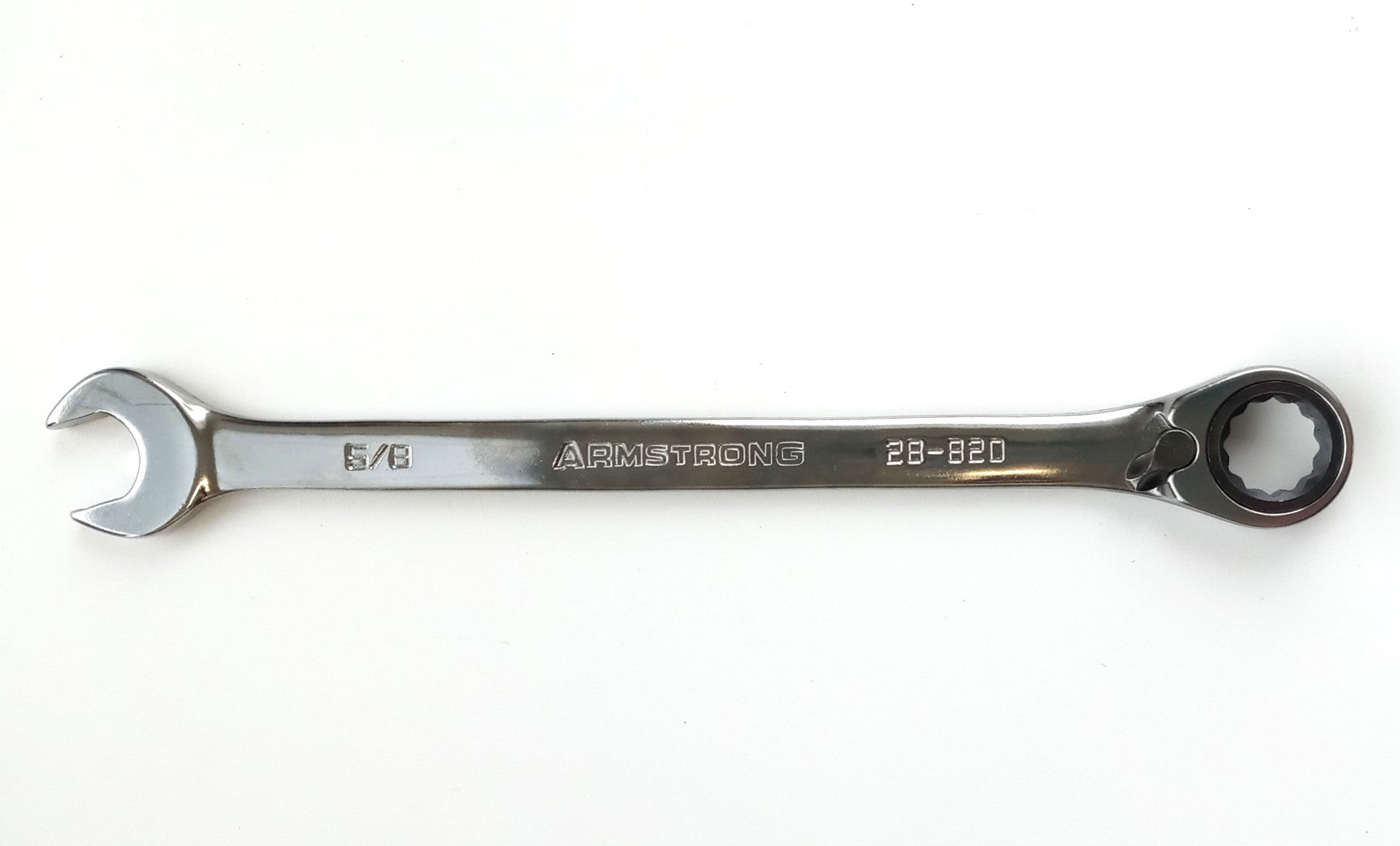 ARMSTRONG 28-820 5/8″ Reversible Ratcheting Combination Wrench 12pt. USA Supply