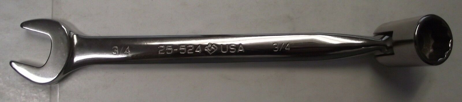 Armstrong 25-524 3/4″ Combination Open End Socket Wrench USA Hot on Sale