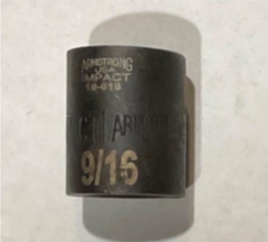 Armstrong 19-618 9/16” 6pt 3/8” Dr Impact socket USA Sale