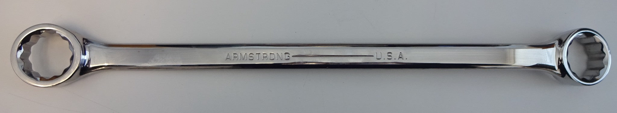 Armstrong 26-778FP 1-5/16″ x 1-1/4″ Offset Box End Wrench Full Polish 12pt. USA Fashion