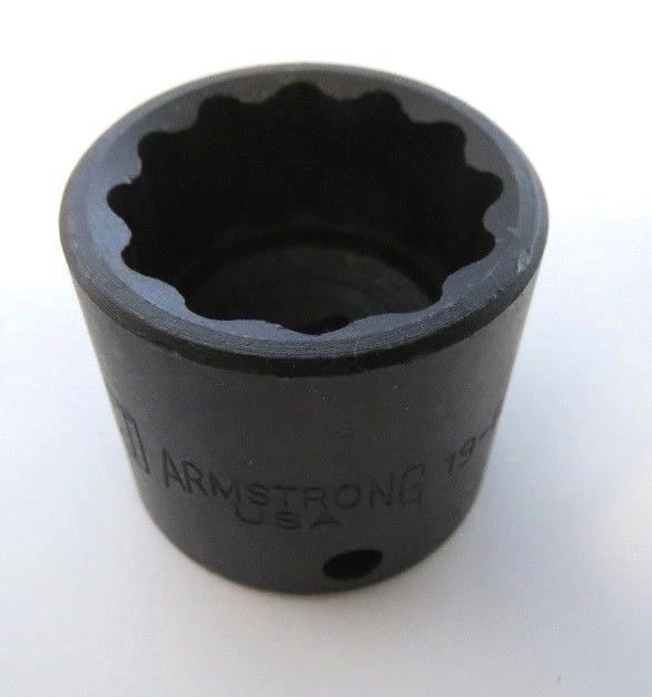 Armstrong 19-832 1″ 3/8″ Drive 2 Point Impact Socket USA on Sale
