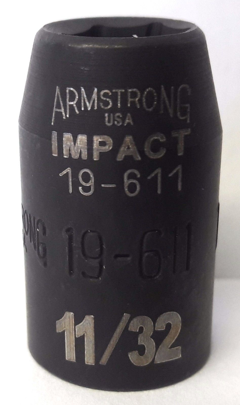 Armstrong 3/8″ Drive 11/32″ Impact Socket 6pt. USA 19-611 on Sale
