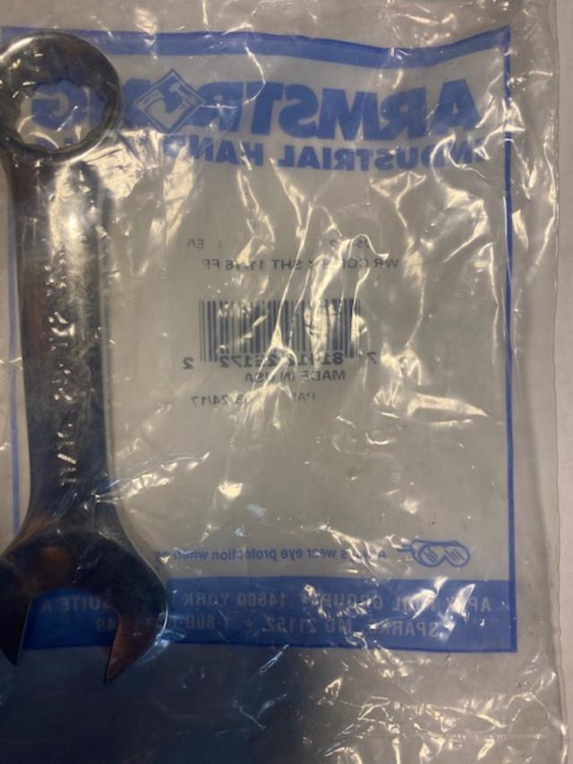 Armstrong 25-172 11/16″ Extra Short Combination Wrench Full Polish USA Discount
