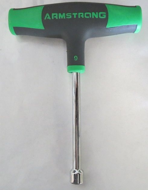 Armstrong 66-736 9mm Metric T-Handle Nutdriver USA Supply