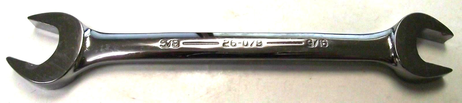 Armstrong 26-079 5/8″ x 9/16 Open End Wrench Full Polish USA Supply