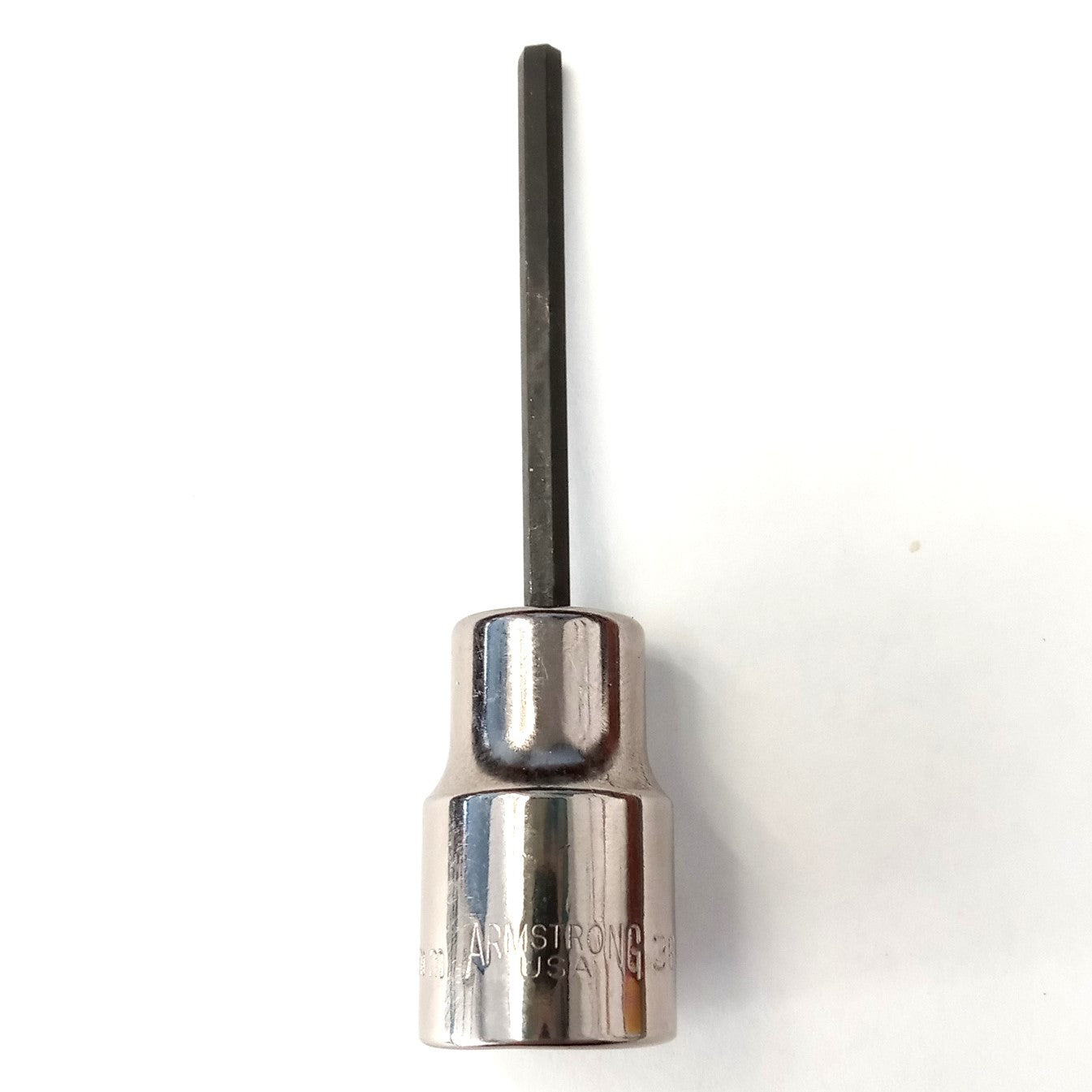 Armstrong 38-705A 3/8″ Drive 3mm Hex Driver Socket Bit USA Sale