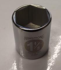 Armstrong 12-036 1/2″ Drive 1-1/8″ Socket 6pt USA Online now