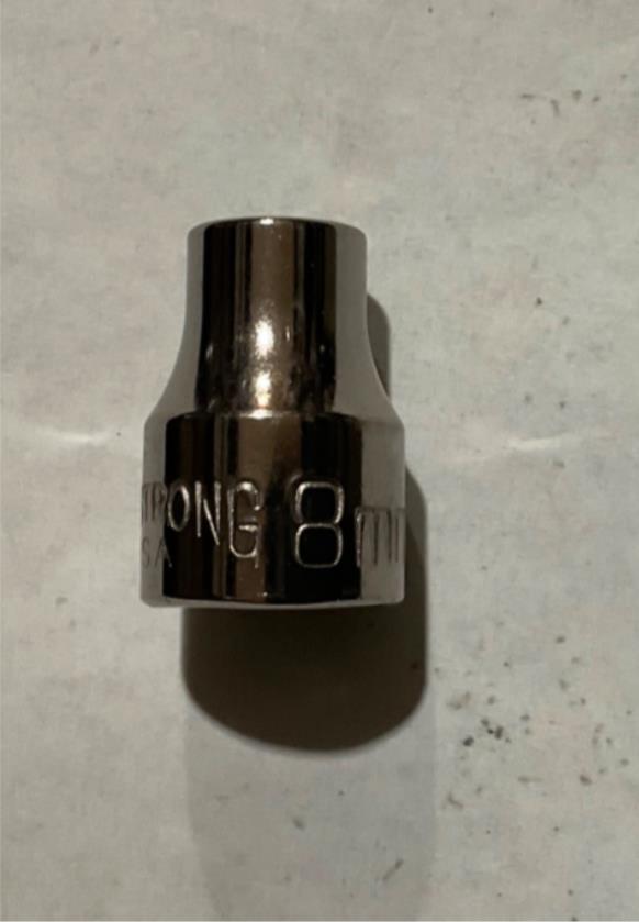 Armstrong 38-108 8mm 3/8” Dr 12pt socket USA Sale