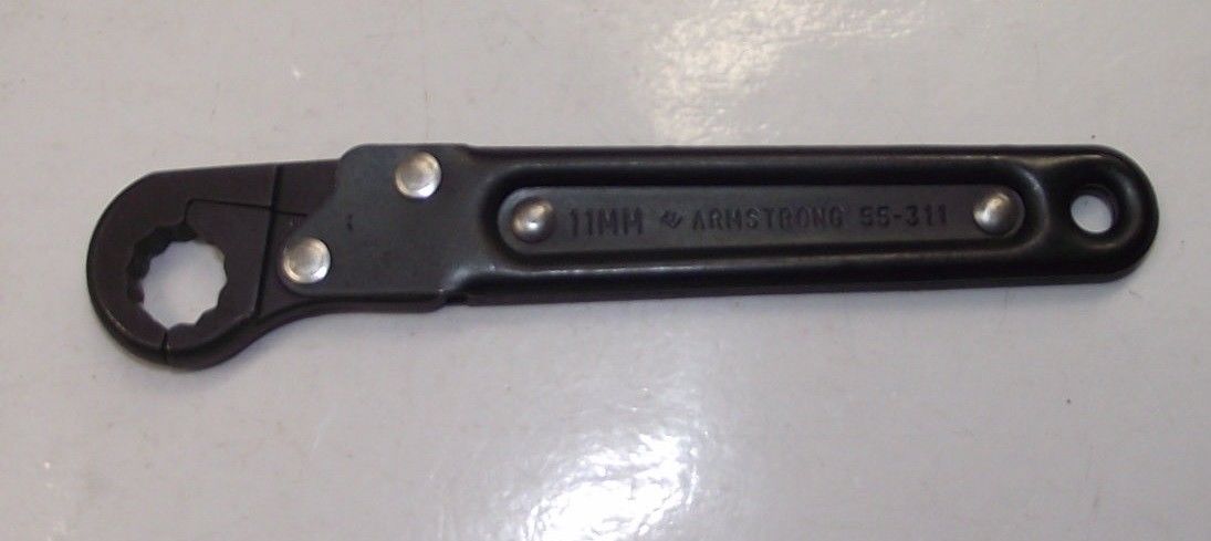 Armstrong 55-311 11 mm Ratcheting Flare Nut Wrench USA Supply
