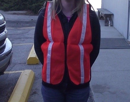 Ansell 950382 One Size Fits All Safety Vests 12pcs Online now