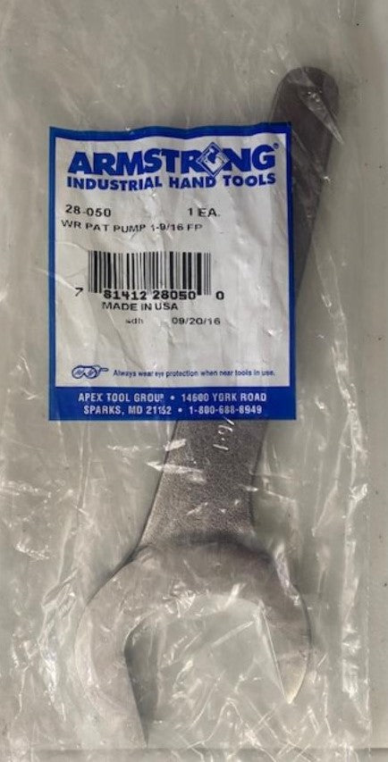 Armstrong 28-050 Service Pump Wrench 1-9/16″ Chrome Thin Pattern USA Fashion