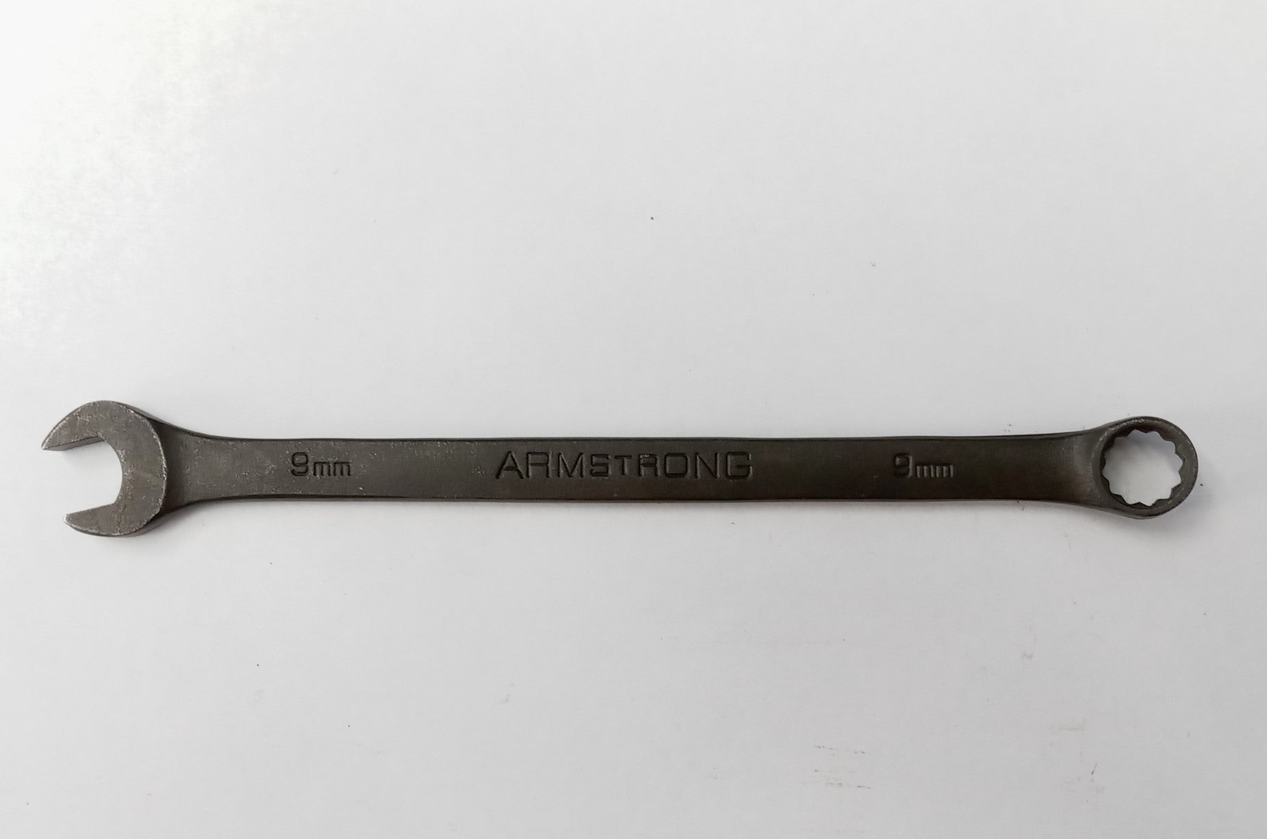 Armstrong 56-209 9mm Long Length Open End Combination Wrench 12pt. USA Hot on Sale