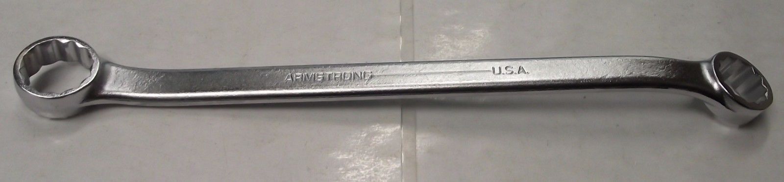 Armstrong 26-775 1-1/8 x 1-5/16″ 12 Point Satin Finish 15° Offset Box Wrench USA Online now