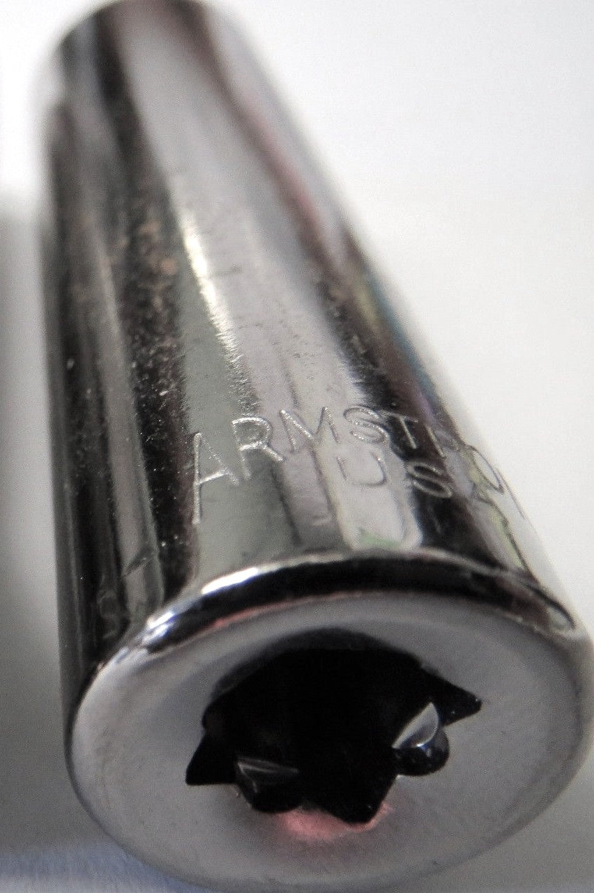 Armstrong 10-214 7/16″ 1/4″ Drive Deep Socket 6pt. USA Online Hot Sale