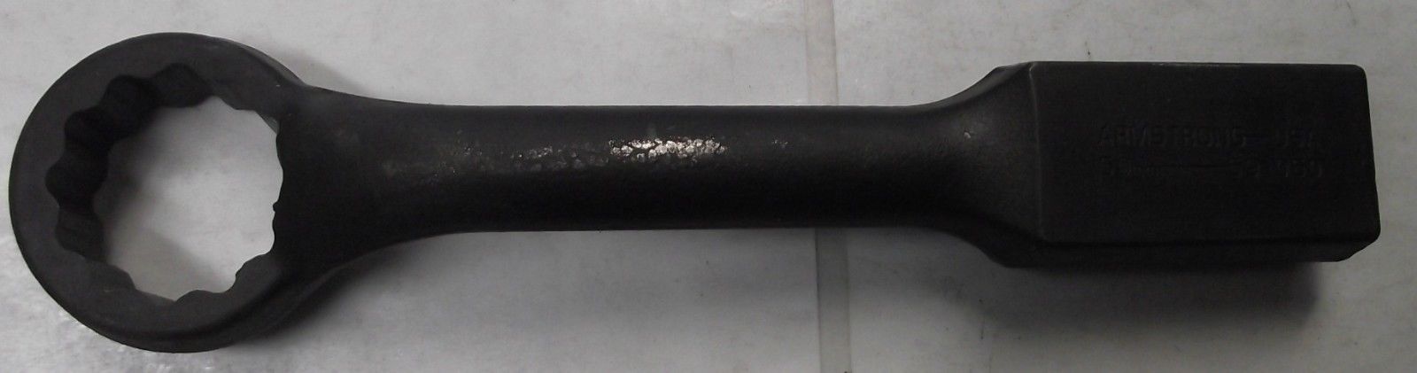 Armstrong 59-050 50mm Black Oxide 12 Point Offset Pattern Slugging Wrench USA Hot on Sale