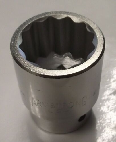 Armstrong 40-132 32mm 3/4″ Drive 12 Point Standard Socket USA Supply