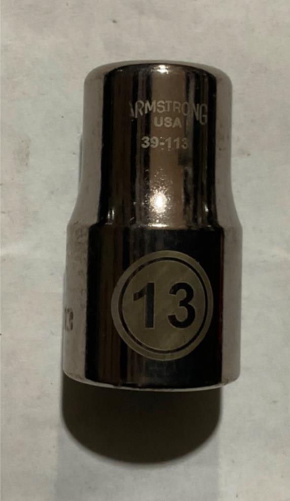 Armstrong 39-113 13mm 1/2” Dr 12pt socket Hot on Sale