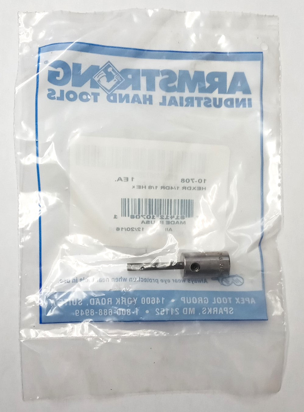 Armstrong 10-708 1/4″ Drive 1/8″ Hex Bit Socket USA Online Hot Sale
