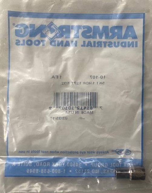 Armstrong 10-107 1/4″ Drive 7/32″ 12pt Socket USA Discount