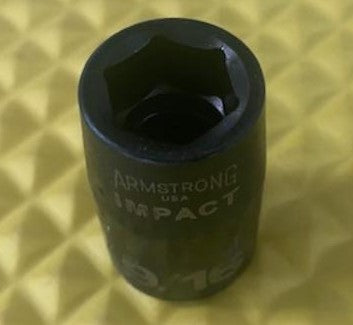 Armstrong 20-018 1/2″ Drive 9/16″ Impact Socket 6pt USA Supply
