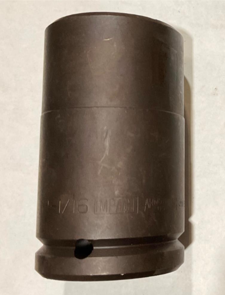 ARMSTRONG 23-266 2-1/16” 1-1/2” DR 6pt Deep Impact Socket USA Discount
