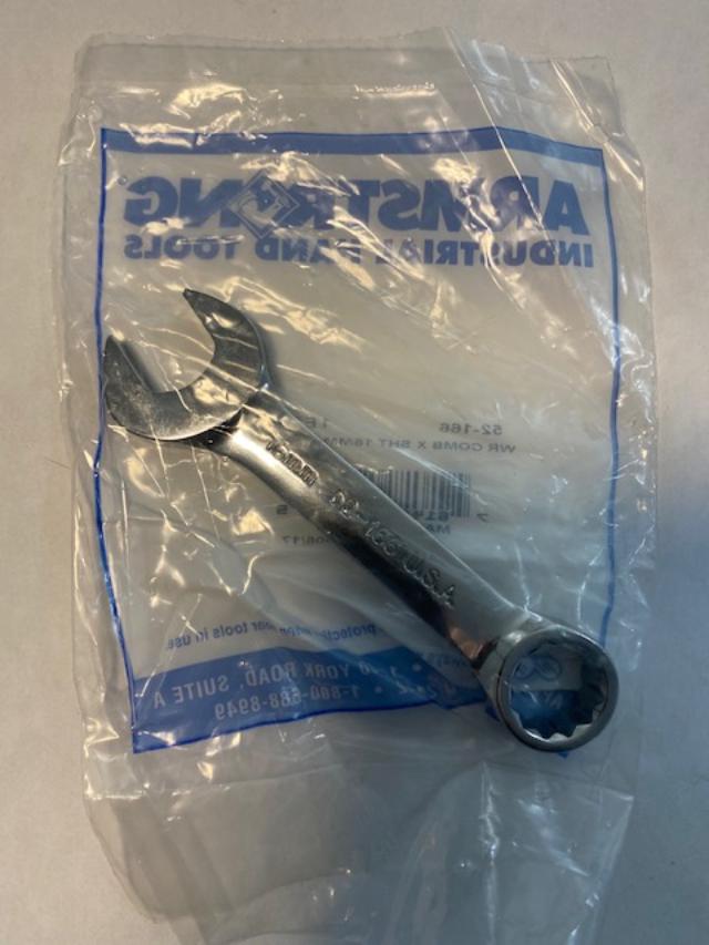Armstrong 52-166 16mm 12 Point Offset Short Combination Wrench USA Online