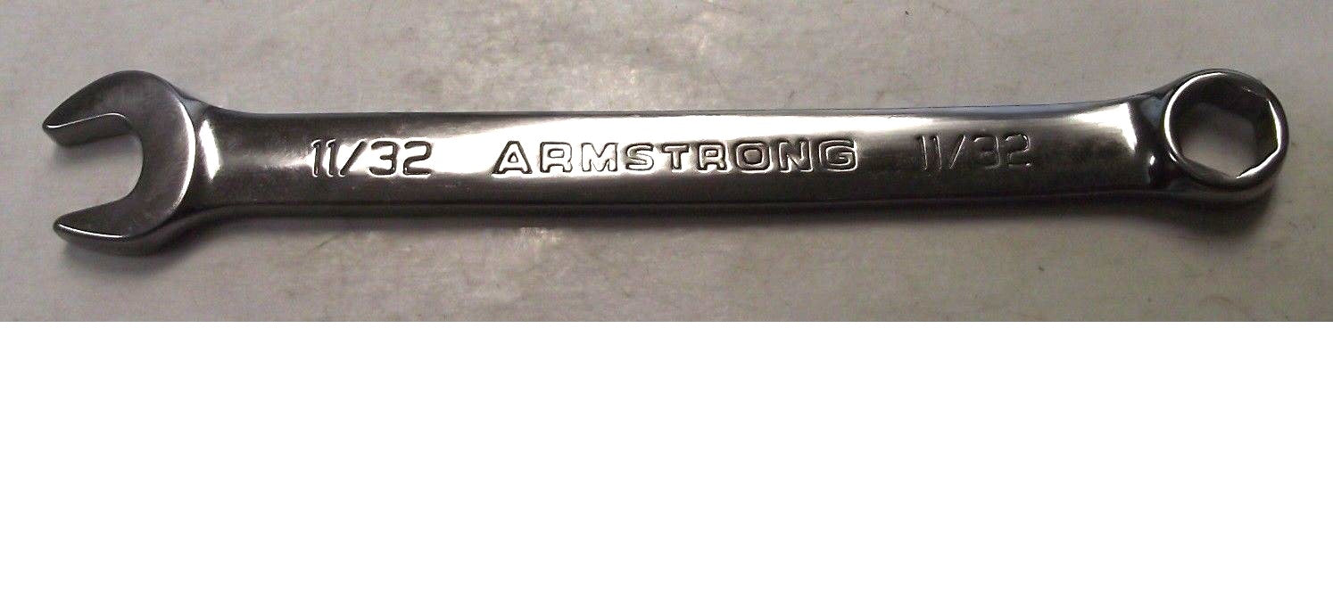 Armstrong 25-011 11/32″ Combination Wrench 6 point USA Discount