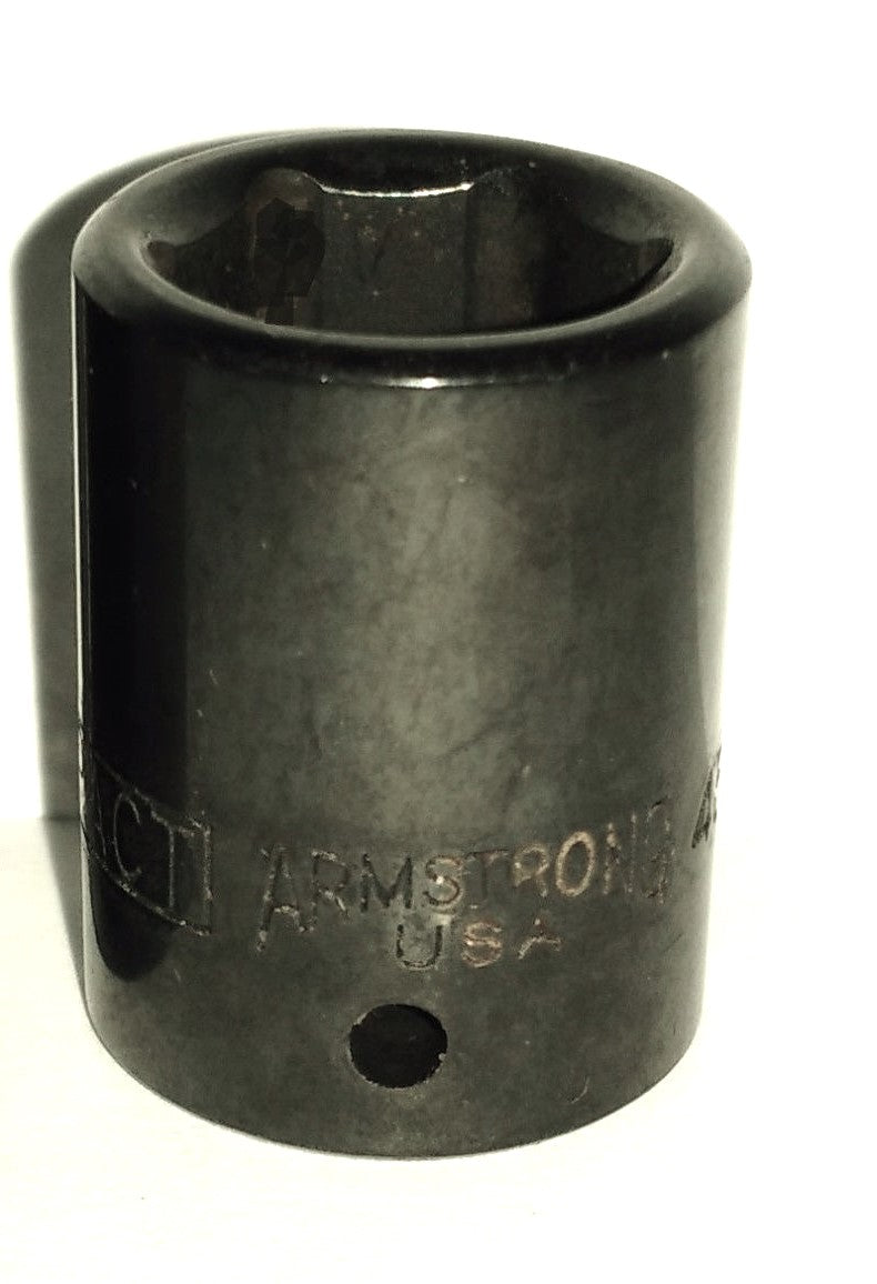 Armstrong 45-011 1/4″ Drive 6 Point Impact Socket 11mm USA Supply